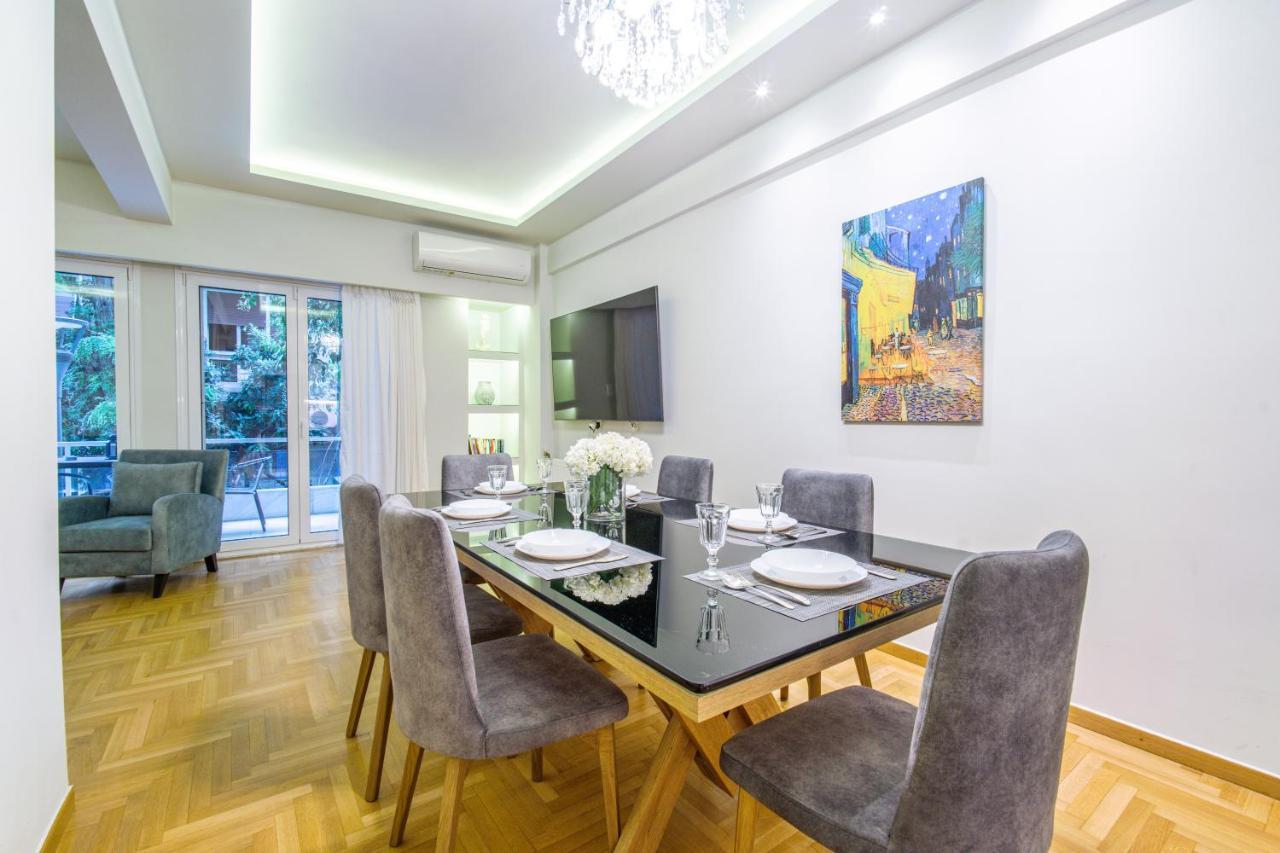 Urban Luxury On A Quiet Street In The Center Of Athensアパートメント エクステリア 写真