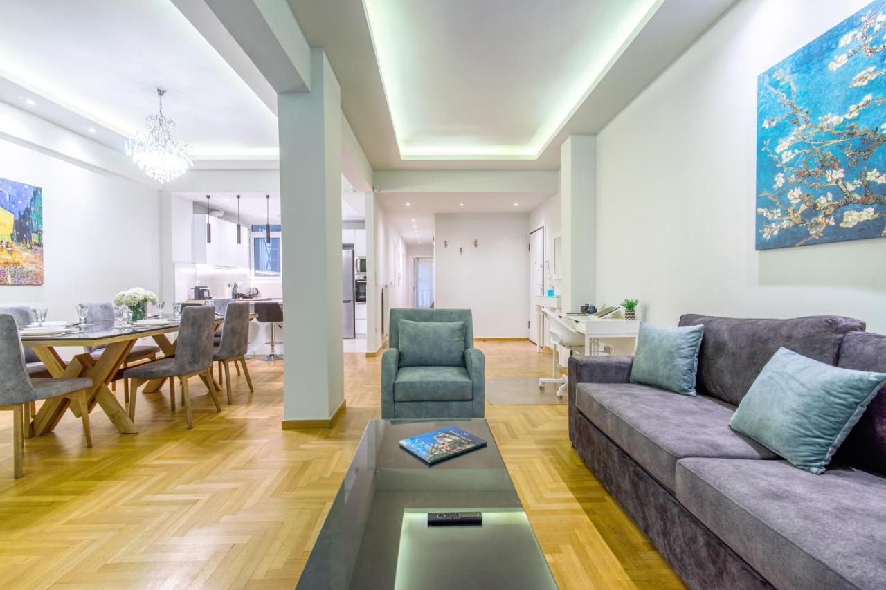 Urban Luxury On A Quiet Street In The Center Of Athensアパートメント エクステリア 写真