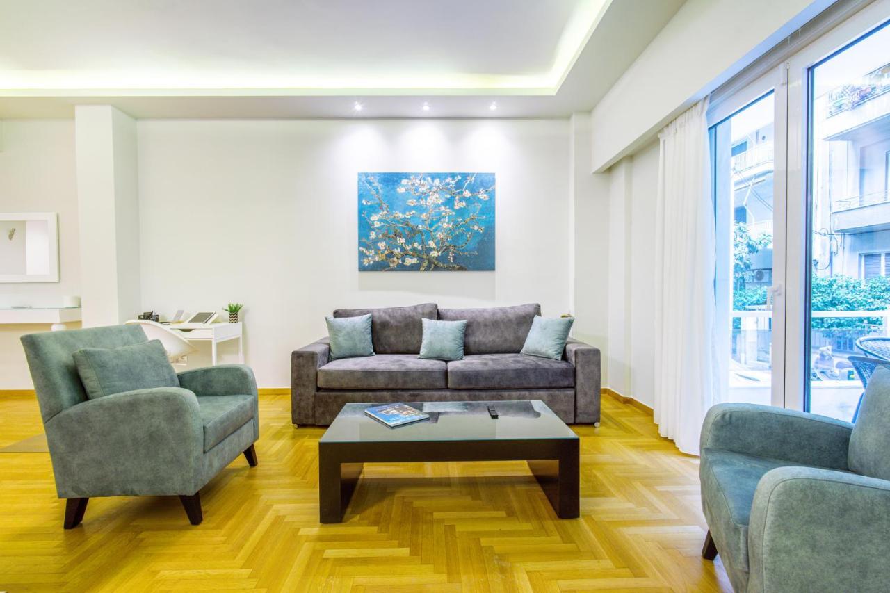 Urban Luxury On A Quiet Street In The Center Of Athensアパートメント エクステリア 写真